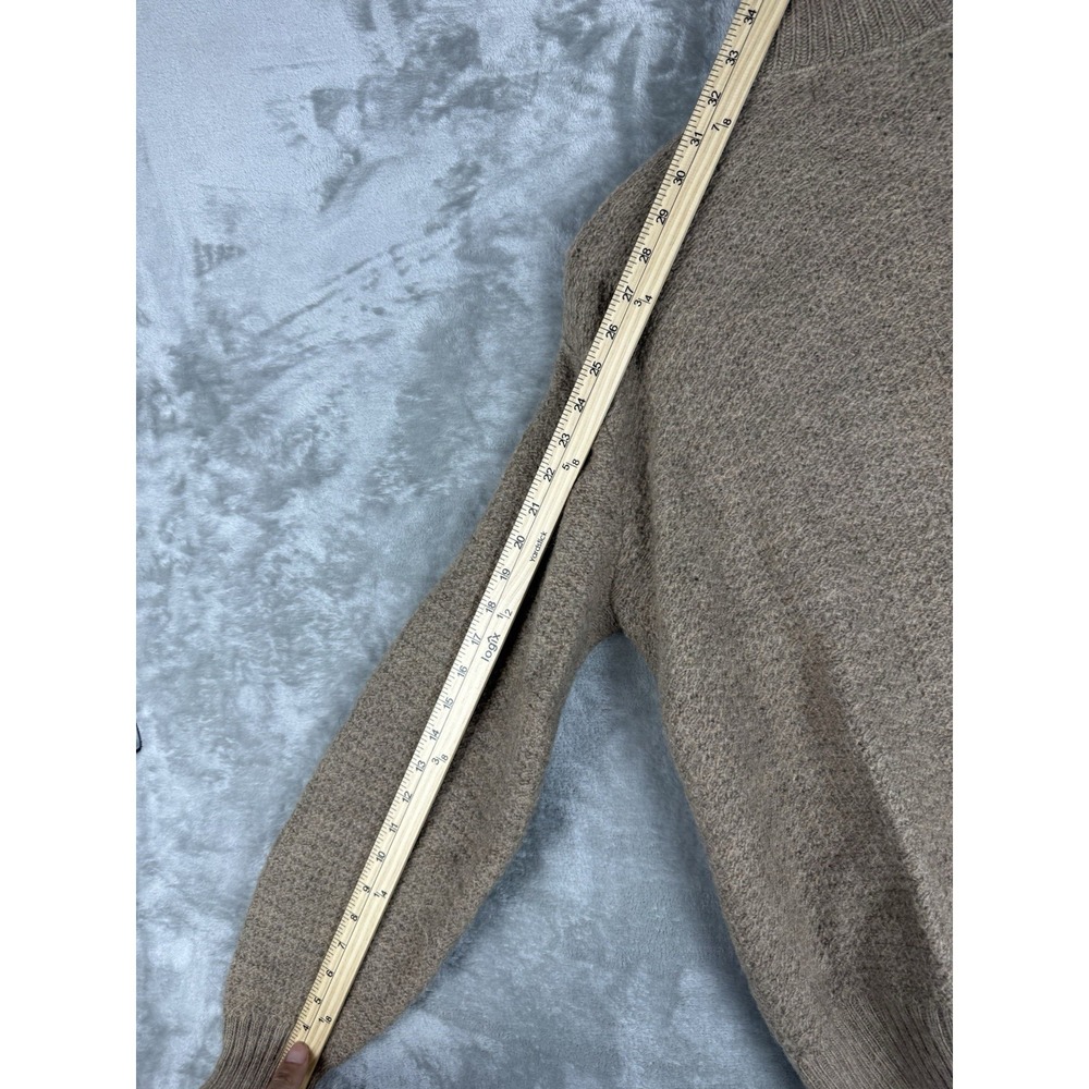 Vintage LL Bean 100% Wool Full Zip Sweater‎ Womens XL 90s USA Western Utility - Picture 15 of 15
